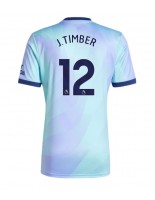 Arsenal Jurrien Timber #12 Kolmaspaita 2024-25 Lyhythihainen